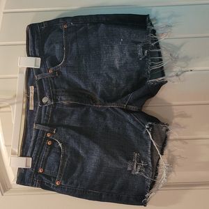Levi's cut off shorts